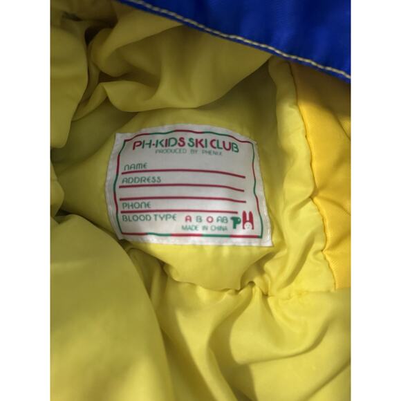 90’s Ex RARE Phenix Kids vintage Ski Coat Jacket Japanese/Small Adult /XL Child - Picture 8 of 14